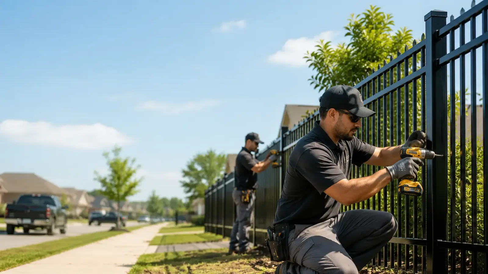 Metal Fence Installation in Commodore, PA